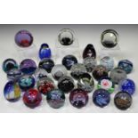Thirty Caithness glass paperweights, some limited editions, most boxed, including 'Arctic Night', '
