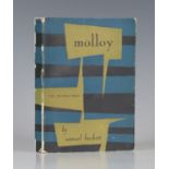 BECKETT, Samuel. Molloy. Paris: The Olympia press, 1955. First edition in English, 8vo (180 x