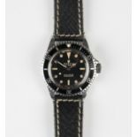 A Rolex Oyster Perpetual Submariner stainless steel cased gentleman's wristwatch, circa 1965, the