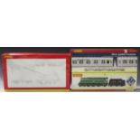 A collection of Hornby gauge OO railway items, including a limited edition R.2685 West Country class