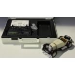 A Robbe Bburago 1:18 scale remote control Mercedes SSK, cased (foam packing deteriorating and