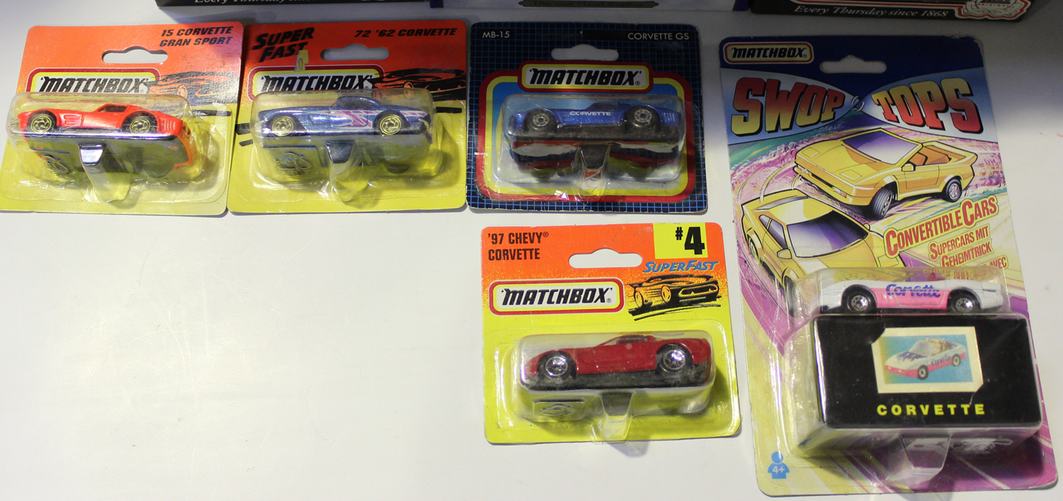 A small collection of die-cast vehicles, comprising a Matchbox Models of Yesteryear Y-8 1914 Stutz - Image 3 of 3