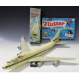 A travel agent's model of a Boeing 747 in Holland Casino livery, wingspan 66.5cm, together with a
