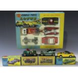A Corgi Toys Gift Set No. 37 Lotus Racing Team, within a window box (lacking checklist), together