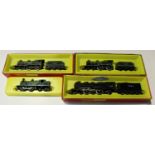 A collection of Tri-ang Hornby and Hornby Railways gauge OO items, including two R.350 4-4-0