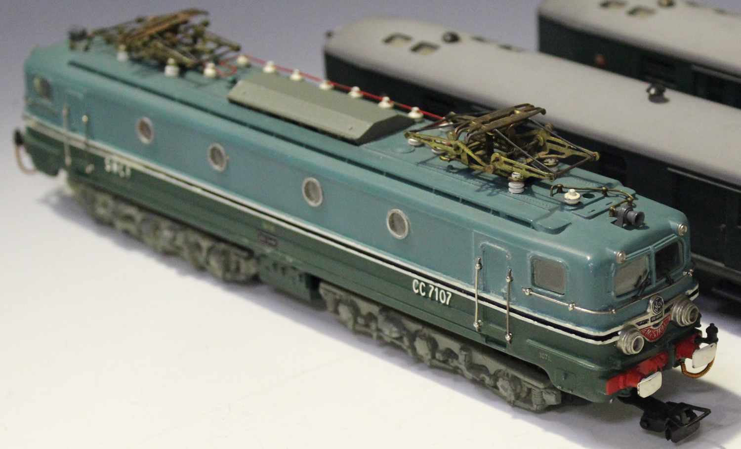 A collection of Pocher gauge HO railway items, including a No. 801 electric locomotive, finished - Image 3 of 3