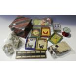 A collection of games and puzzles, including a Journet Beehive Puzzle, other Journet puzzles, Lotto,