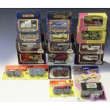 A small collection of die-cast vehicles, comprising a Matchbox Models of Yesteryear Y-8 1914 Stutz