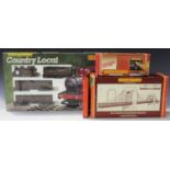 A Hornby Railways gauge OO R.671 Country Local part train set, comprising an 0-6-0 locomotive and