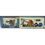 A Corgi Toys Gift Set No. 27 Machinery Carrier with Bedford tractor unit and Priestman 'Cub' Shovel,