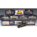 A collection of Bachmann Branchline gauge OO railway items, including a No. 32-226 0-6-0 3F Jinty