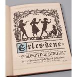 A book - The Sleeping Beauty, a composition of related works with a pen and ink hand written version