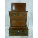 An old mahogany cased valve radio and one other rectangular radio (2)