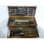 A military surgeon's cased set of instruments by Henry Lewis of London,