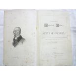 Lake's Complete Parochial History of The County of Cornwall, 2 vols 1867/1868 bound as one,