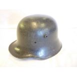 A First War 1916 pattern German Steel helmet (minus liner)