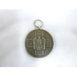 A German Second War silver Social Welfare medal