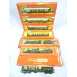 Tri-ang/Hornby 00 gauge - boxed R759 Hall class locomotive and tender;