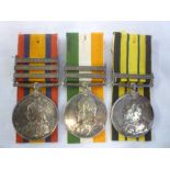 A rare group of three medals awarded to Lieut.A St Aubyn Molesworth D.C.L.