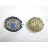 A Reigate Borough Special Police Lapel Badge dated 1914 and a Cheshire County Council Ambulance