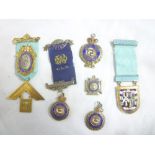 A selection of Masonic and Buffalo silver medals including City of London National Guard Lodge,