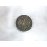 A USA Society of the Cincinnati 1783-1883 silver medal with copy research