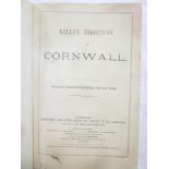 Kelly's Directory of Cornwall, 1 vol 1893 with map,
