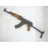 A replica battery powered AK47 BB gun