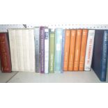 A selection of various Folio Society volumes including boxed examples