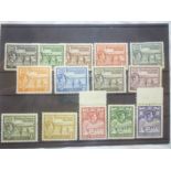 A set of 1938 Turks and Caicos Islands mint stamps