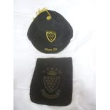 An unusual Cornwall Elementary Schools RFU velvet cap for the 1925-26 season with note "Cap