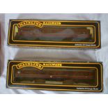 Mainline OO gauge - 2 Southern Railway maroon coaches,