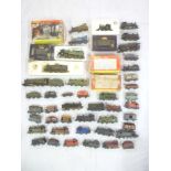 A large selection of various OO gauge locomotives and tenders including Triang, Lima,