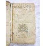 Vitae Romano Um Pontifi, one vol 1597,