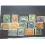 A set of fourteen Newfoundland 1897 stamps