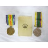 A First War Victory medal awarded to No.23418 Pte.W.T.