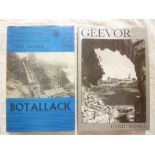 Noall (C) Botallack, one vol, signed, 1972, dust jacket and Geevor ,