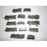 A collection of eight OO gauge GWR locomotives,