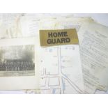 A large selection of original paperwork related to the 9th (Camborne) Cornwall Home Guard including