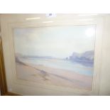 William Pollard - watercolour "The Teign", signed and inscribed,