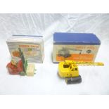 Dinky Toys - 571 Coles mobile crane in original box and Dinky Toys - 401 Coventry Climax fork lift