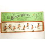 A set of eight Britains Ltd British soldiers of the Black Watch (Set No.