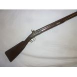 A 19th Century 8-bore percussion big game musket in the style of a Cape rifle,