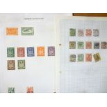 Various album pages containing a selection of German States and occupation stamps