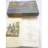 Butler (S) Hudibras, two vols 1819 complete with twelve hand coloured plates,