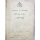 Kelly's Directory of Devonshire and Cornwall 1935, one vol,