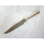 A 19th Century Bowie knife with 6" blade engraved the "Haddon Dagger",