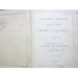 Symons (R) A Geographical Dictionary or Gazetteer of the County of Cornwall, one vol, 1884,