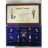 A Britains Ltd boxed set of 1st and 3rd Battalions The Staffordshire Regiment,