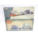 Corgi Classics - Vintage Glory of Steam John Fowler Road Locomotive and low loader with cylinder